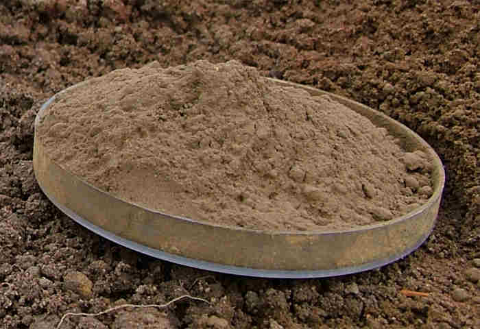 Walnussschalen - braun gemahlen