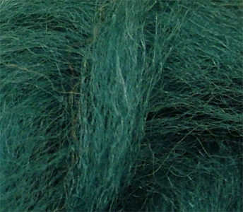 Merinowolle (bunt) - petrol sehr fein im Band
