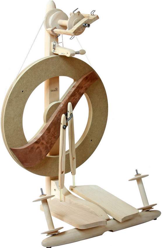 Kromski Fantasia, Doppeltritt, unlackiert, 1-fädig