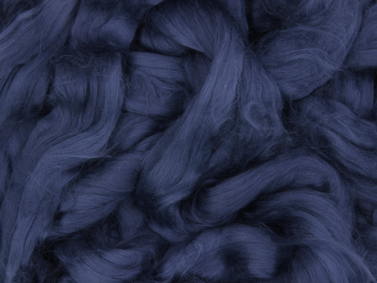 Baumwolle, matrosenblau sehr fein im Band