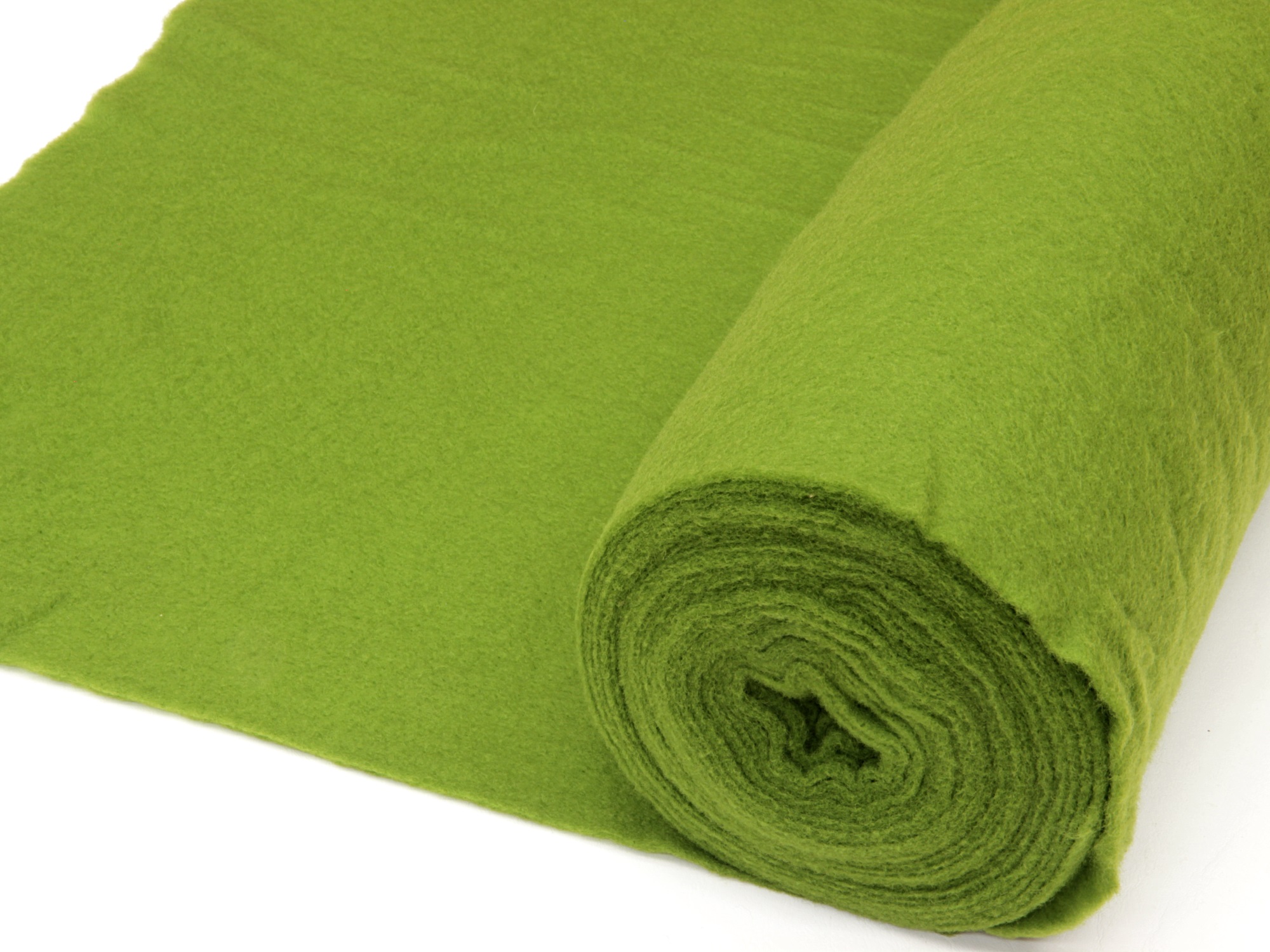 Nadelfilzvlies (Vorfilz) - wiesengrün-NFV 140 cm breit pro 1 Meter im Vlies