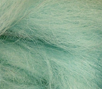 Merinowolle (bunt) - pastellpetrol sehr fein im Band