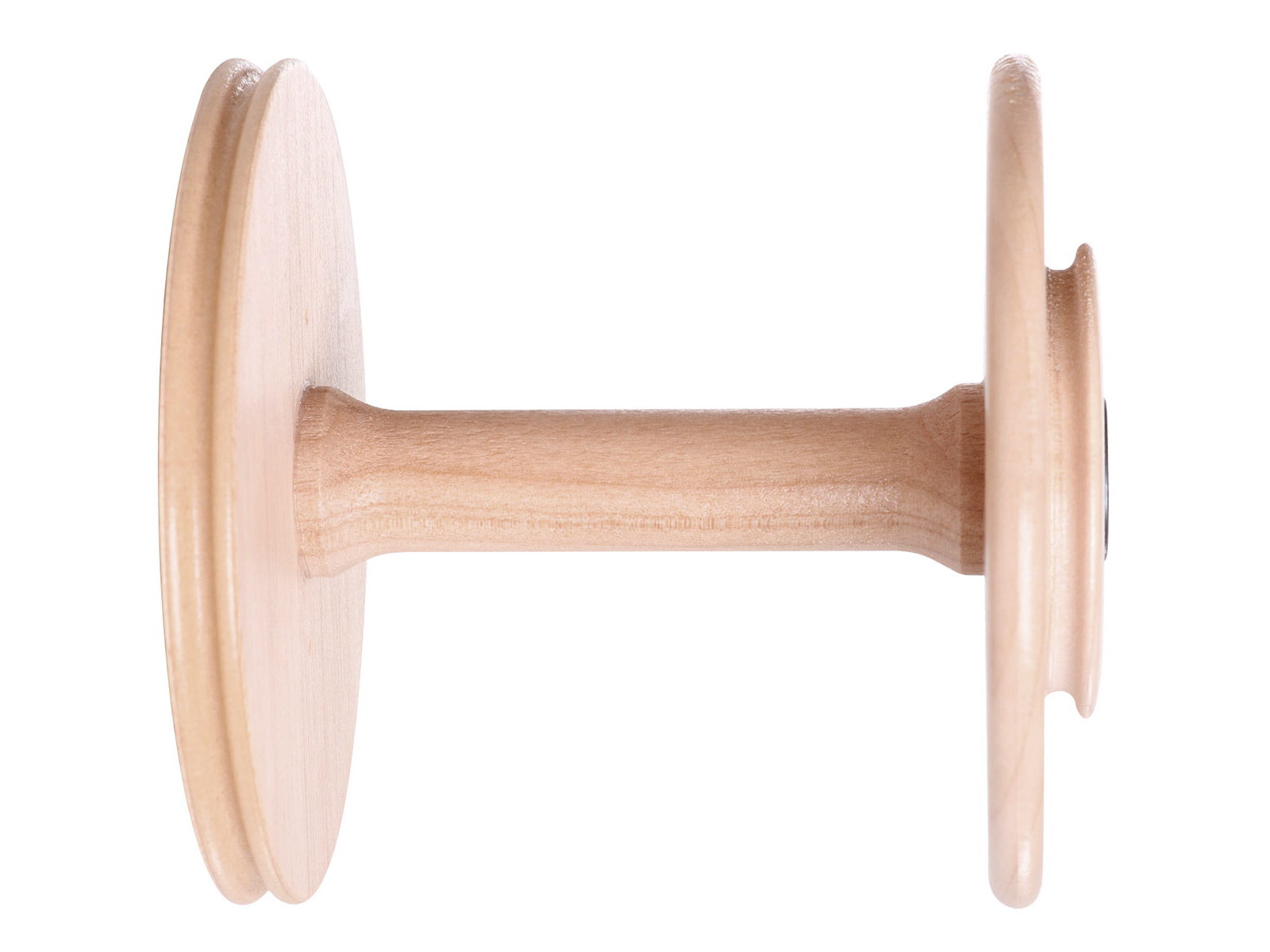 Ashford Spule große Spule JDDB 2-fädig (für Jumbospinnflügel) unlackiert