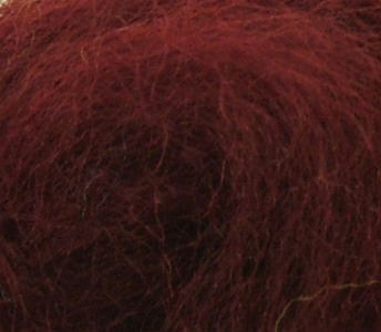 Merinowolle (bunt) - rubinrot sehr fein im Band