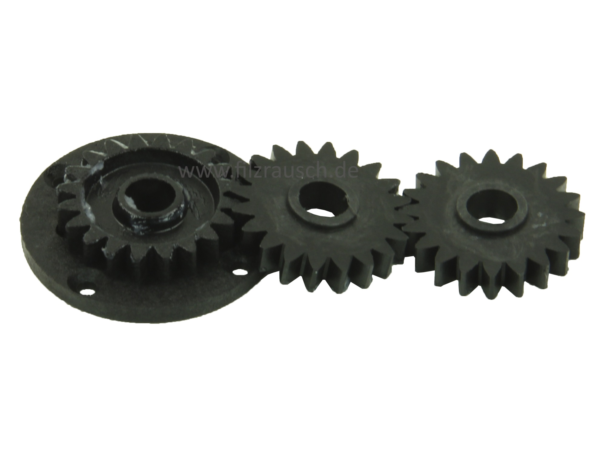 Louet Satz von drei kleinen Zahnrädern für Louet Kardiermaschine - Handkurbel/elektrisch (KR0113)