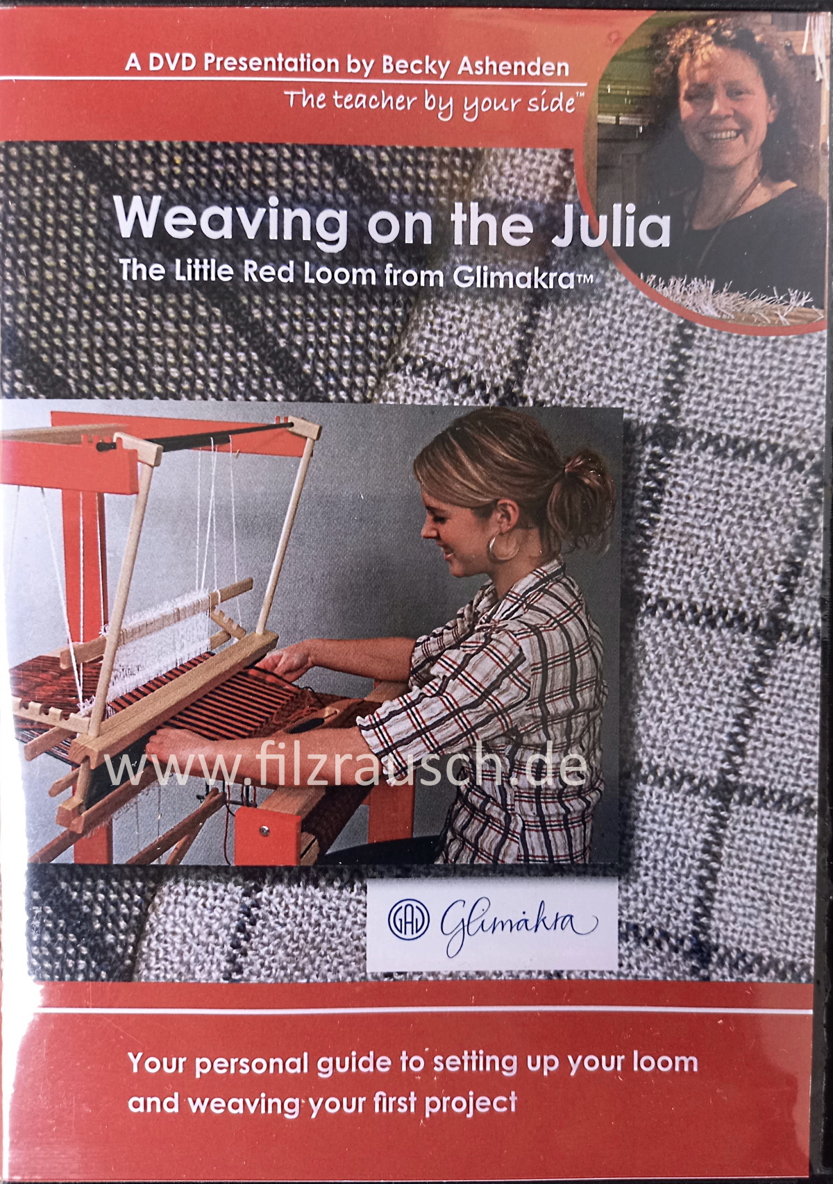 DVD Webanleitung (engl.) für Glimakra Julia 67cm von Beck Ashenden