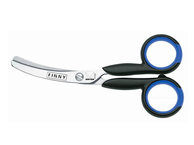 Stoff- und Filzschere mit gebogener und abgerundeter Spitze Manufakturschere (13cm)