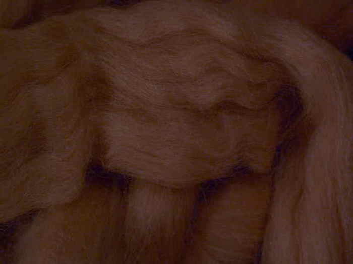 Alpacawolle - braun sehr fein im Band