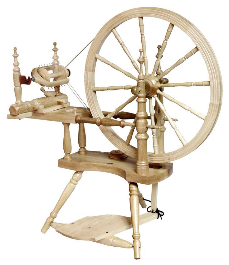 Kromski Polonaise, Einfachtritt, unlackiert, 2-fädig