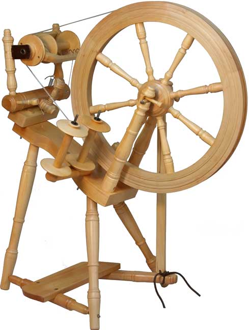 Kromski Prelude hell, Einfachtritt, lackiert, 1-fädig