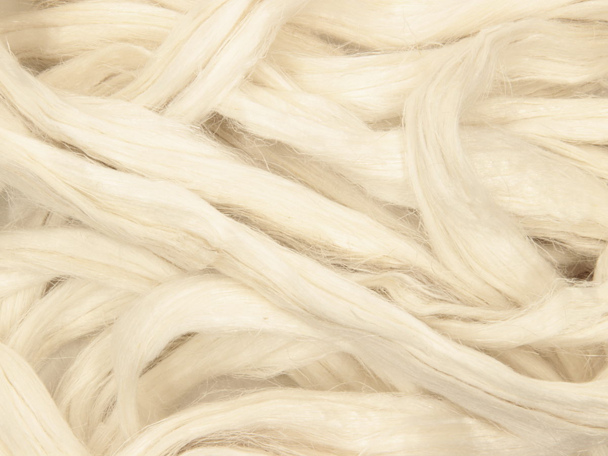 Leinen - sahneweiß im Band