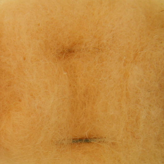 Merinowolle (hautf.) - apricot sehr fein im Vlies