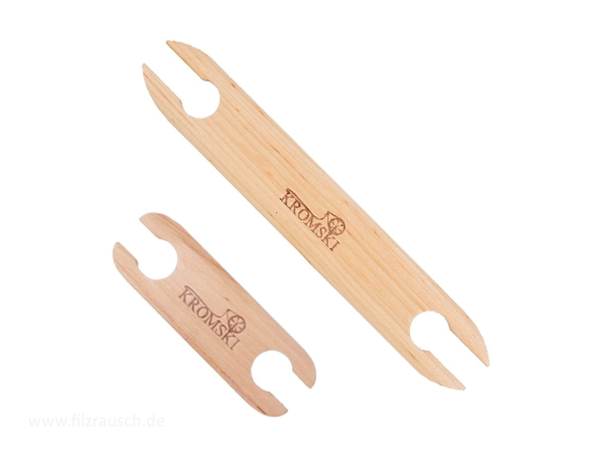 Kromski Webschiffchen zum Bandweben, lackiert