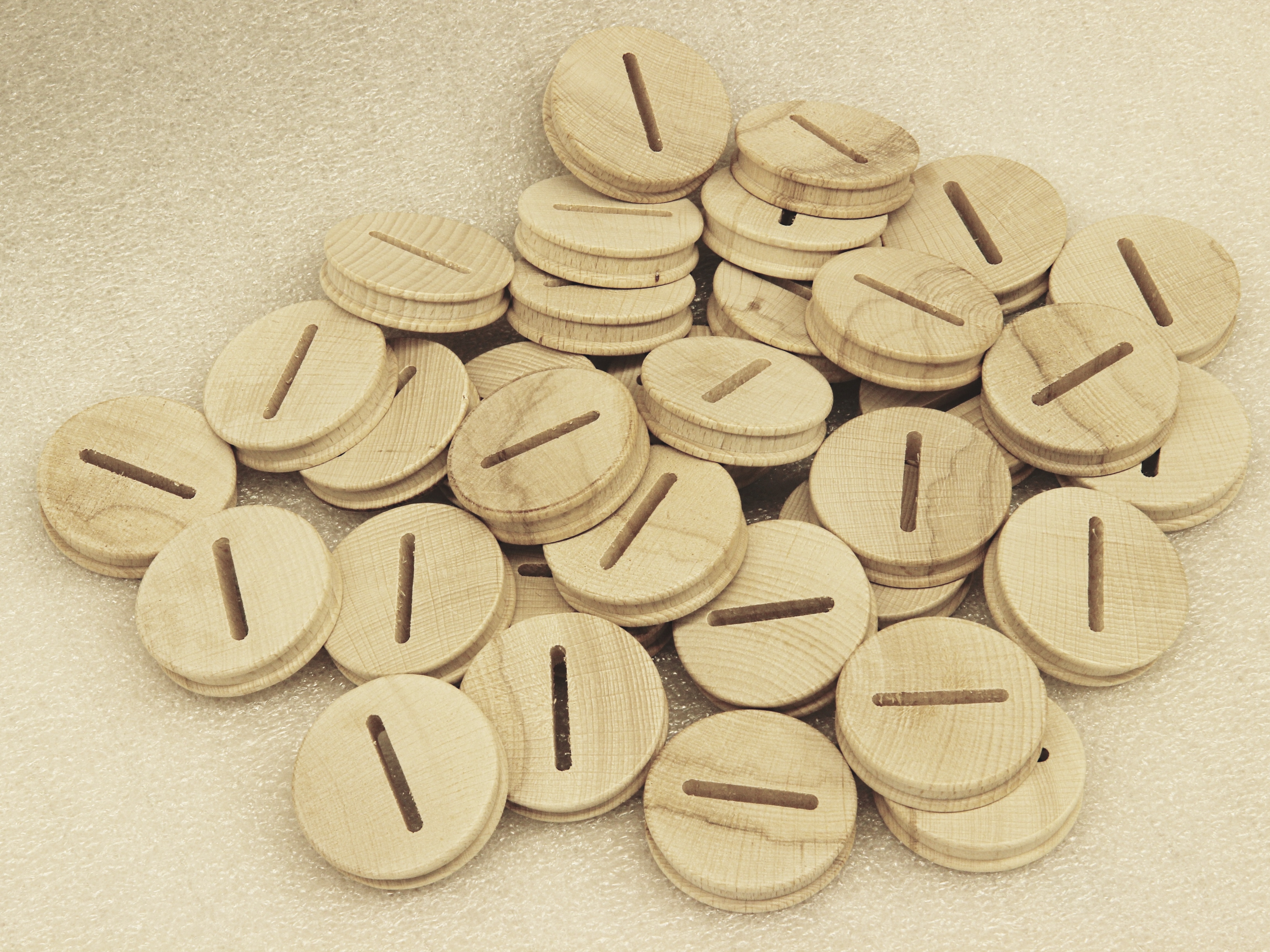 Sparstrumpfscheibe mit Schlitz ø 58mm