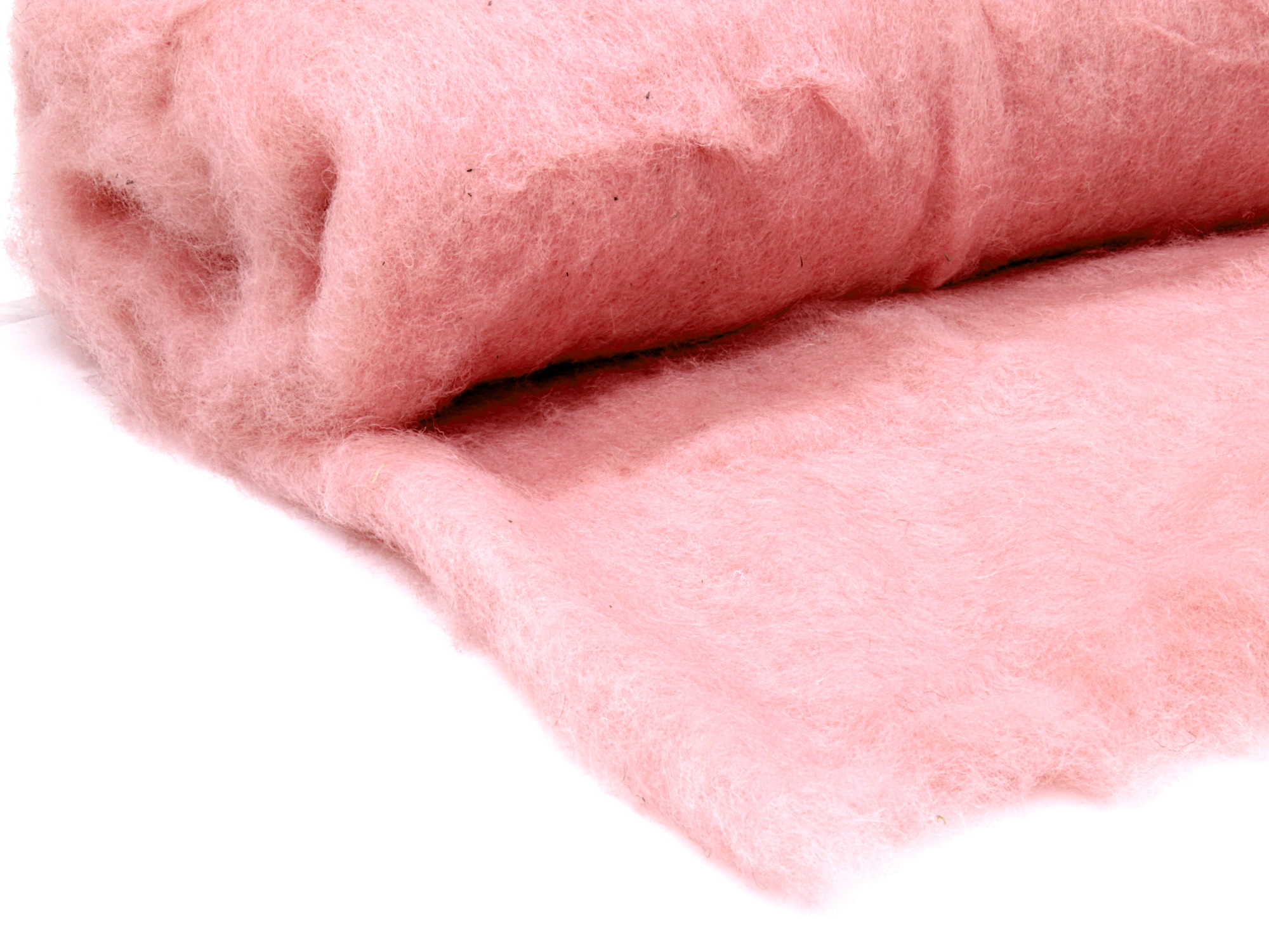 Bergschafwolle (bunt) - orchideenrosa mittelfein im Vlies