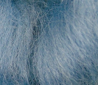 Merinowolle (bunt) - taubenblau sehr fein im Band