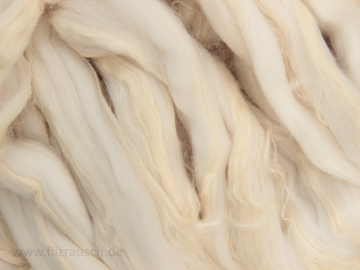 Soja / 23mic Südamerik. Merinowolle  sehr fein - honigmilch im Band