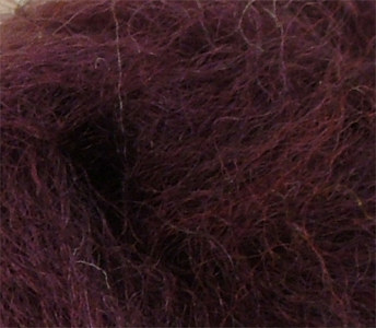 Merinowolle (bunt) - aubergine sehr fein im Band