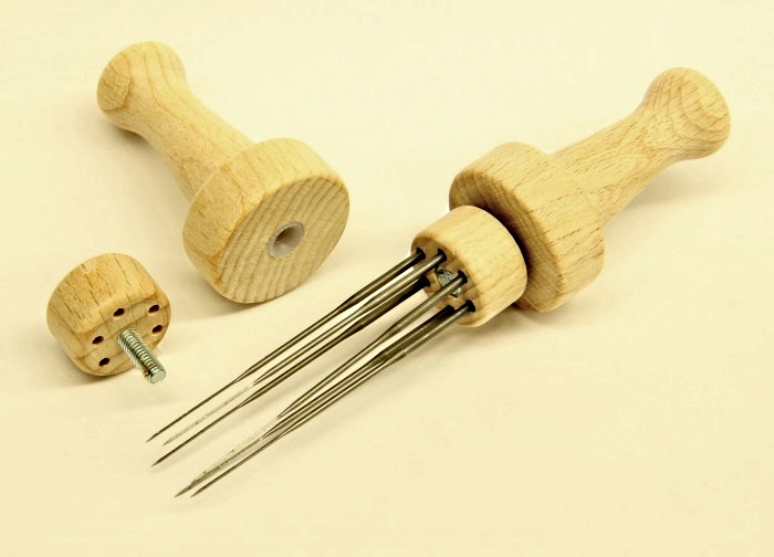 Filznadelhalter 3- 6 Nadeln