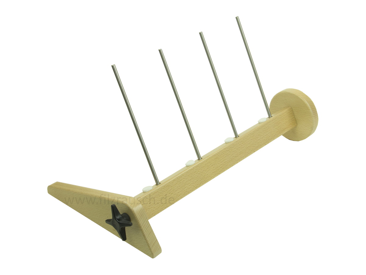 Louet Lazy Kate 4er mit inovativer integrierter Spulenbremse (SA0119)