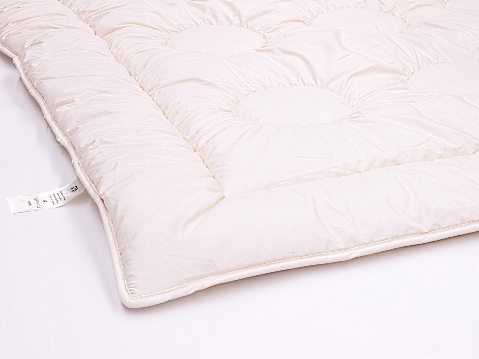 ÖKO-Steppdecke - 135 x 200 cm 2200g Wolle (kbT)