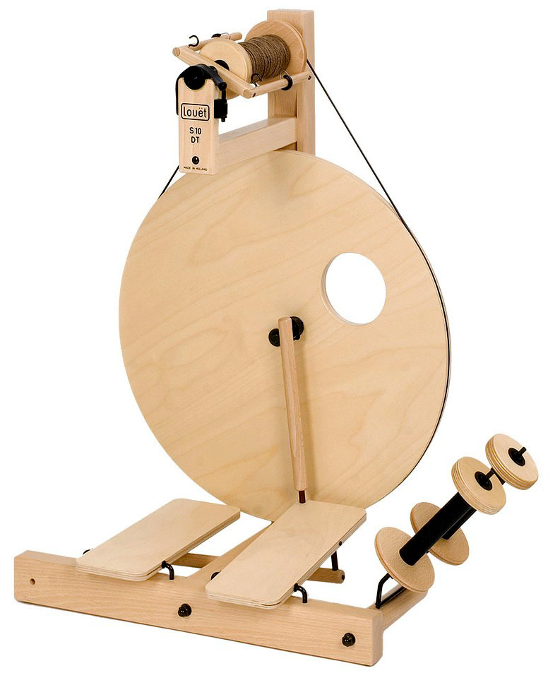 Louet S10C DT Classic IrT, flügelgebremst / Spinnflügel mit gleitendem Führer (SP0115)