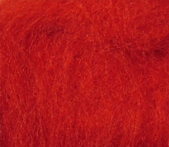Merinowolle (bunt) - signalrot sehr fein im Band